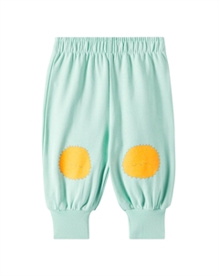 Спортивные брюки из хлопкового джерси Baby Sun Tales, Washed Emerald Tinycottons