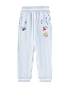 Спортивные брюки из хлопковой смеси с принтом, Nuvola Monnalisa