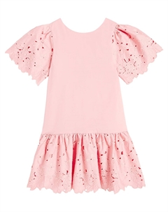 Вышитое хлопковое платье, Litchy Tartine et chocolat