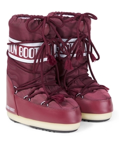 Зимние ботинки Icon, бордовый Moon boot kids