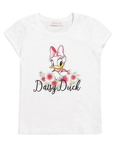 Футболка x Disney из эластичного хлопка, Bianco Monnalisa