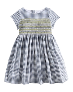 Платье из хлопка с принтом Дюшес, Slate Grey Bonpoint