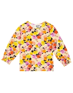 Топ Baby Elina из хлопковой смеси, Baby Roses Molo