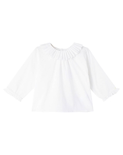 Хлопковый топ Baby Joliette, Blanc Lait Bonpoint