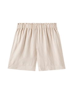 Льняные бермуды, бежевый Il gufo