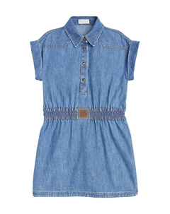 Джинсовое платье, Vintage Denim Brunello cucinelli kids