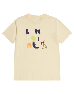 Футболка с принтом Thinda из хлопка, Upb Vanille Bonpoint