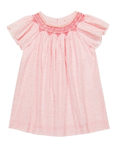 Платье Арлин из хлопка с цветочным принтом, Poppy Bonpoint