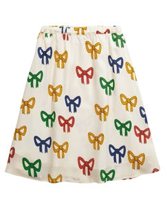 Юбка из лиоцелла с бантом, белый Mini rodini