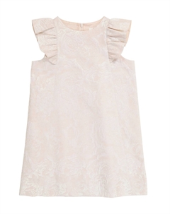 Платье Poupée с цветочным жаккардом, Pearl Bonpoint