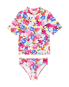 Рашгард и плавки бикини с цветочным принтом, разноцветный Il gufo