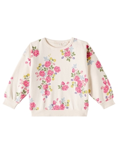 Толстовка Loupy Lou из хлопкового джерси с цветочным принтом, Fleuri Konges slojd