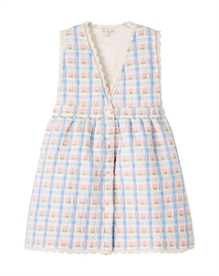 Платье Zora с цветочным принтом из хлопковой смеси, Padded Floral Bebe organic