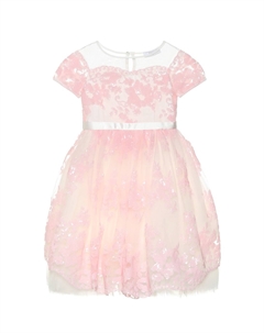 Платье с пайетками, розовый Monnalisa