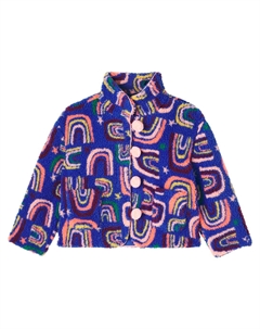 Куртка из искусственной овчины, Est Cosmoiris Fundo Azul Fabula