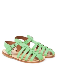 Кожаные рыбацкие сандалии, Mentina Pèpè