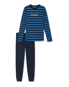 Пижама, синий Schiesser