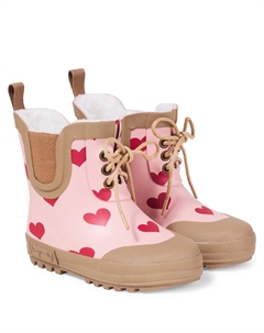 Зимние ботинки с принтом, Amour Pink Konges slojd