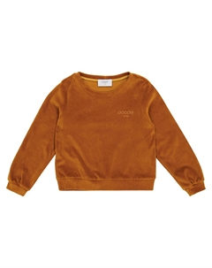 Велюровая толстовка, коричневый Paade mode