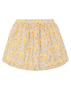 Юбка из хлопка с цветочным принтом, Lemon Tartine et chocolat