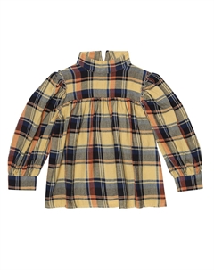 Хлопковый топ в клетку Марты, Bamboo Morley