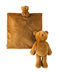 Комплект из плюшевого мишки и одеяла Лиллиан, Golden Caramel Liewood