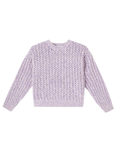 Свитер из смеси шерсти, кашемира и мохера, Lilla+Seashell Brunello cucinelli kids