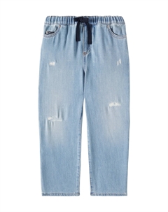 Рваные прямые джинсы, Variante Abbinata Dolce & gabbana kids