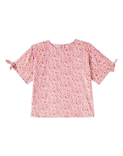 Рубашка из хлопка с принтом, Apricot Il gufo