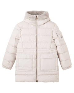 Пуховик Ирма с шерстяной отделкой, Light Beige Moncler enfant