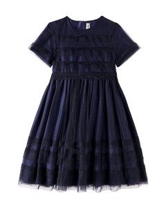 Платье из тюля, синий Il gufo