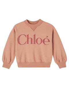 Толстовка из хлопкового флиса с логотипом, Sirocco Chloé kids