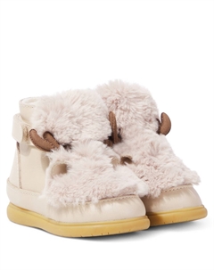 Ботинки Baby Reindeer с отделкой из искусственной овчины, Light Beige Soft Donsje