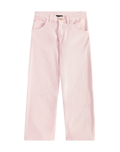 Джинсы с логотипом, Dusty Rose Versace kids