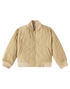 Стеганая куртка-бомбер EKD, песочный Burberry kids