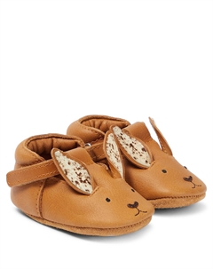 Эксклюзивные кожаные туфли Baby Spark, Camel Classic Leather Donsje