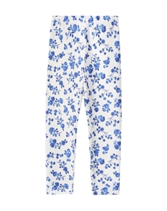 Леггинсы с цветочным принтом, Panna+Blu Monnalisa