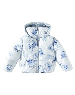 Цветочная стеганая куртка, Nuvola+Blunavy Monnalisa