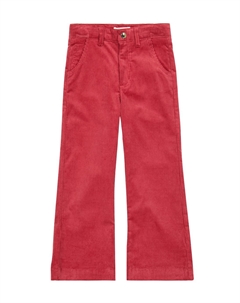 Широкие брюки из хлопкового вельвета, розовый Chloé kids