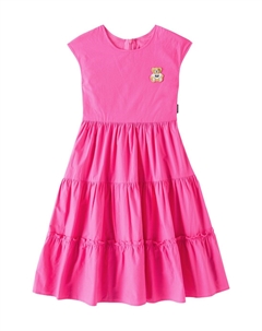 Хлопковое платье, Azalea Pink Moschino kids