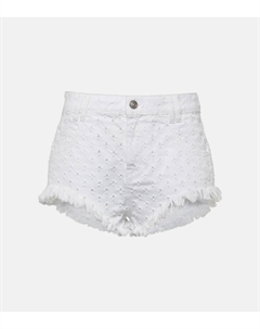 Джинсовые шорты Aneida, белый Isabel marant