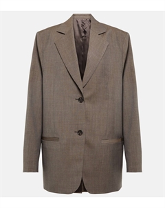 Шерстяной блейзер свободного кроя Toteme, Mole