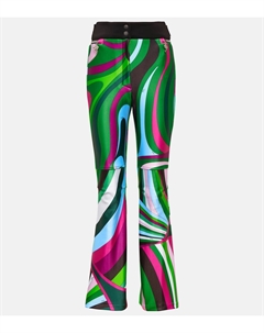 Лыжные брюки x Fusalp Patchwork, Multicolour Pucci
