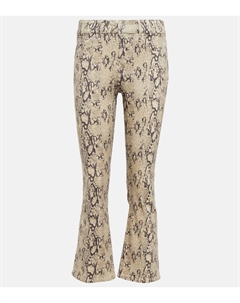 Укороченные джинсы Le Crop Mini, The Serpent Frame