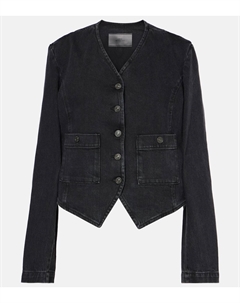 Джинсовая куртка, черный 7 for all mankind