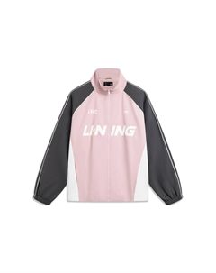 Спортивная куртка унисекс светло-малинового цвета, Light Blush Pink Li-ning