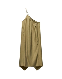 Платье-комбинация серии ZW женское желтое Zara