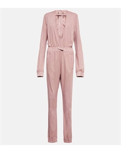 Джинсовый комбинезон с покрытием, Faded Pink Rick owens