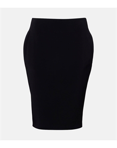 Юбка-карандаш с высокой талией, Noir Saint laurent