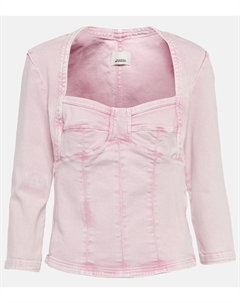 Джинсовый топ Vanio, Light Pink Isabel marant